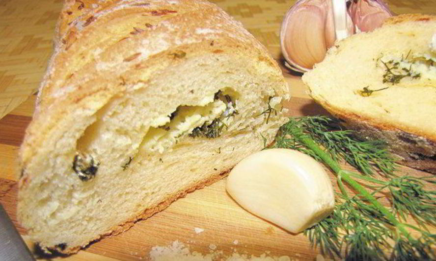 Рецепт сырного батона