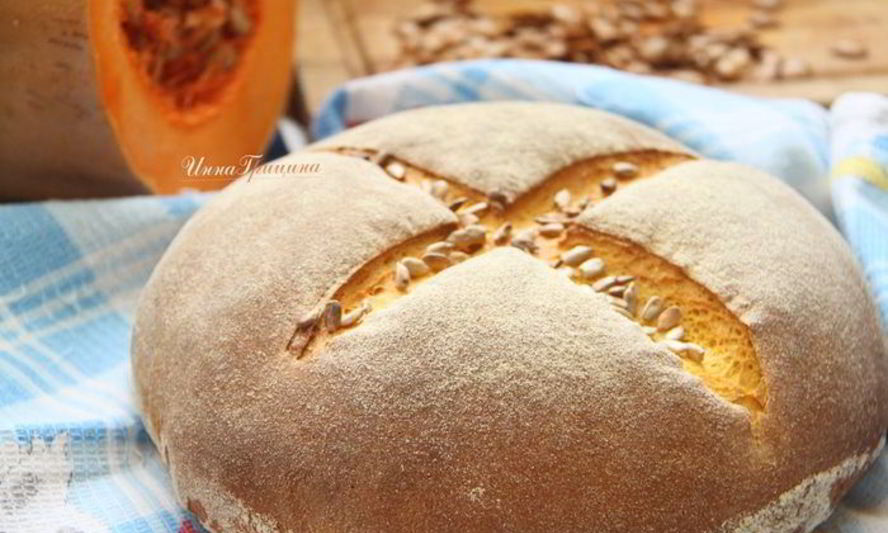 Рецепт тыквенного хлеба
