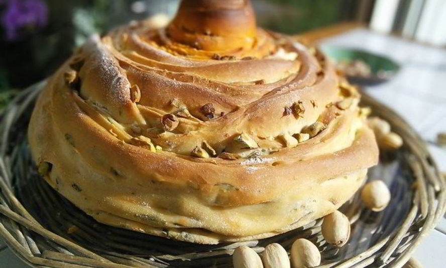 Рецепт закусочного хлеба вертушка