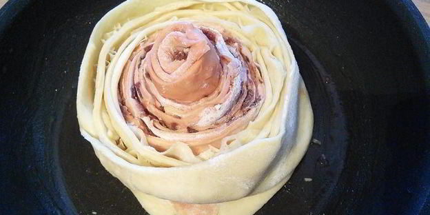 закусочный хлеб вертушка