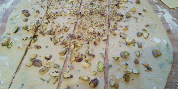 закусочный хлеб вертушка