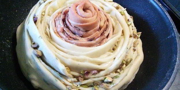 закусочный хлеб вертушка