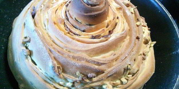 закусочный хлеб вертушка