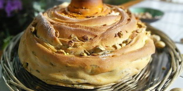 закусочный хлеб вертушка