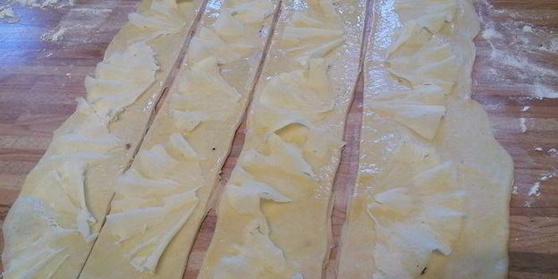 закусочный хлеб вертушка