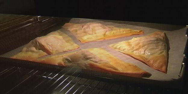 хрустящие конвертики с раковыми шейками