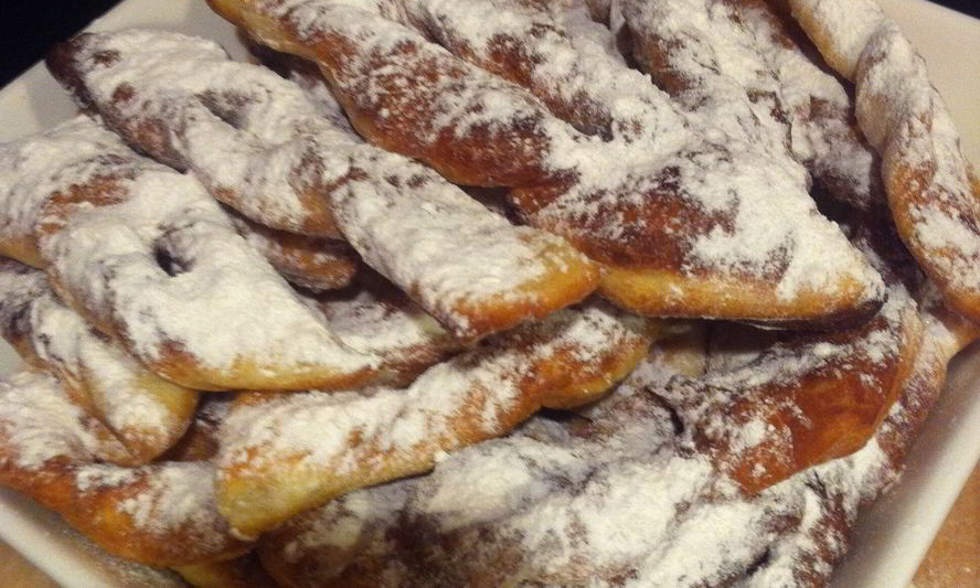 Рецепт хвороста хрустящего на водке