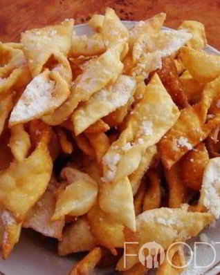 Хворост на сметане