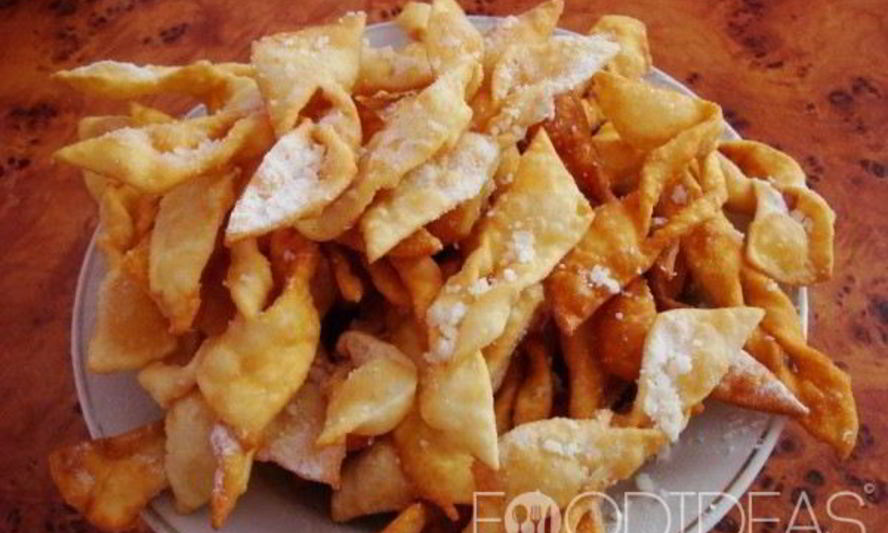 Рецепт хвороста на сметане