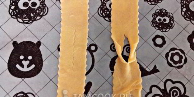 хворост на желтках