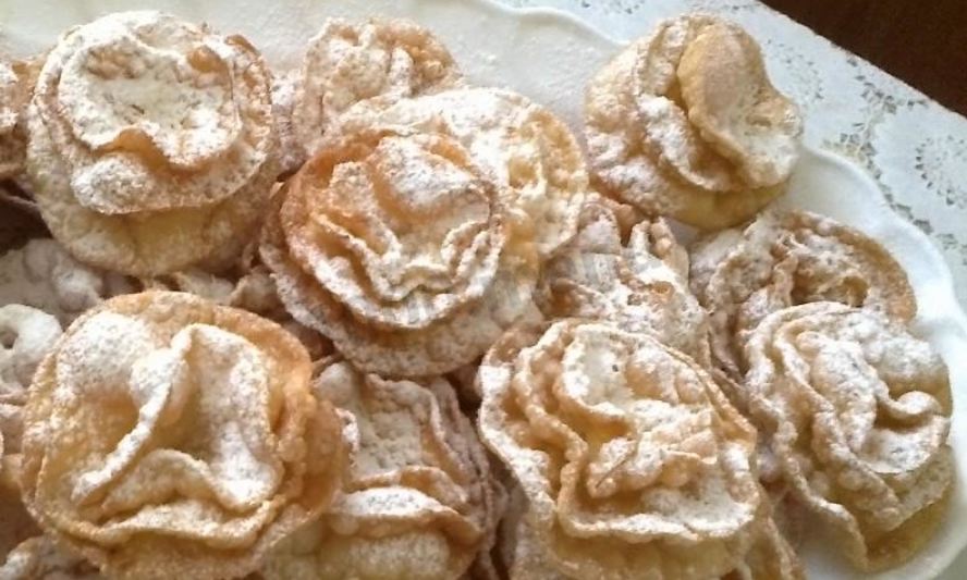 Рецепт хвороста розочки