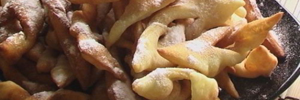 Хворост с водкой