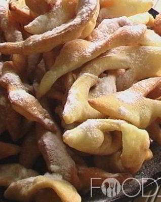 Хворост с водкой