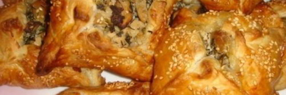 Конвертики с курицей и грибами