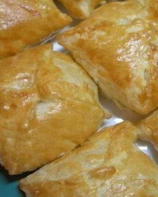 Конвертики с начинкой из куриного филе