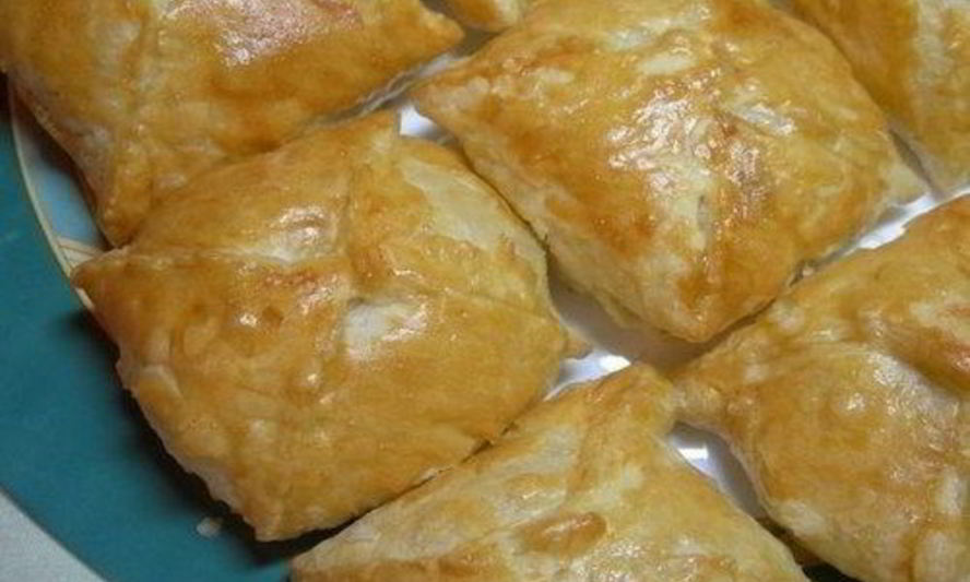 Рецепт конвертиков с начинкой из куриного филе