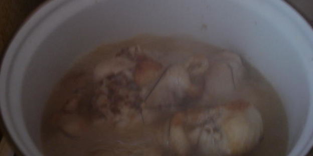 куриные конвертики с гречкой