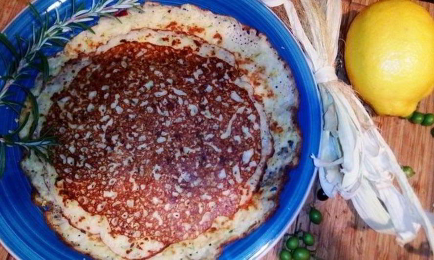 Рецепт блинчиков-лепешек из кабачков с майораном