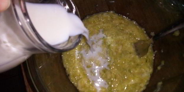 блинчики-лепешки из кабачков с майораном