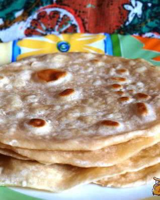 Чапати — простые индийские лепешки