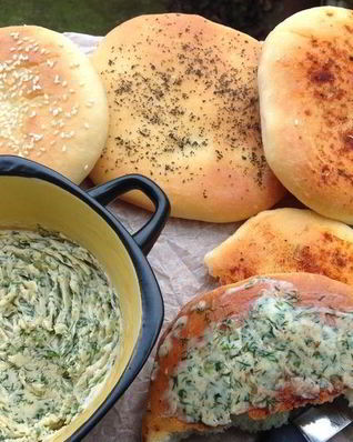 Дрожжевые лепешки