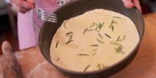 фокачча с розмарином