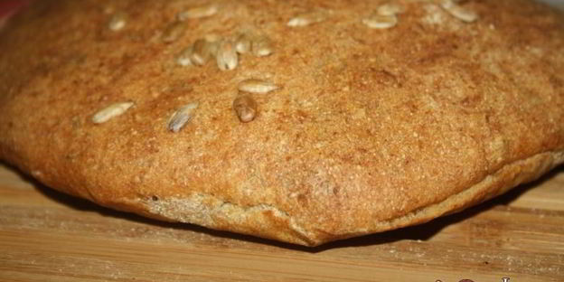 хлебные лепешки в духовке с луком и укропом