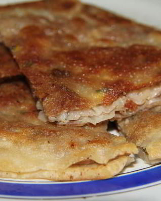 Китайские лепешки с мясом Роу Бинг