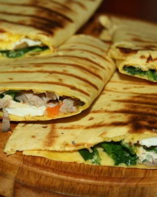 Кукурузные лепешки к завтраку