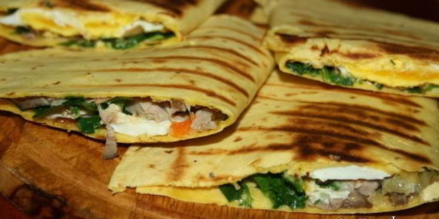 кукурузные лепешки к завтраку