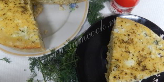 лепешка с капустой