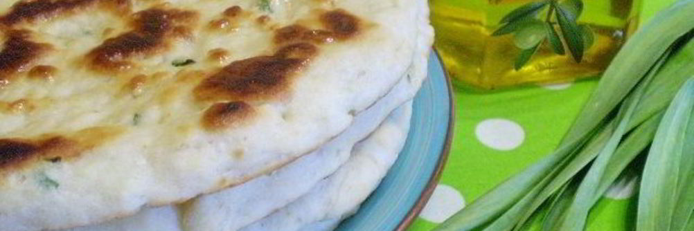 Лепешка с маслом