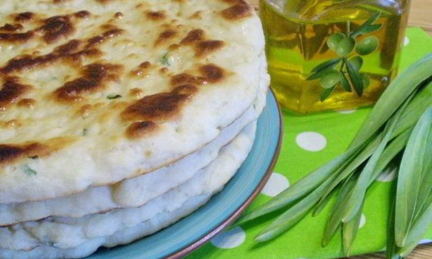 Рецепт лепешки с маслом