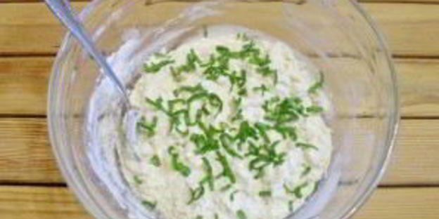 лепешка с маслом