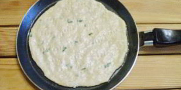 лепешка с маслом