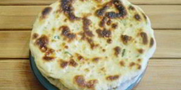 лепешка с маслом