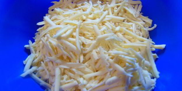 лепешка с сыром и зеленью