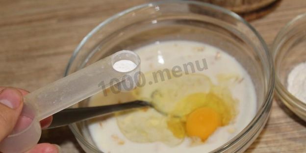 лепешки из овсяных хлопьев