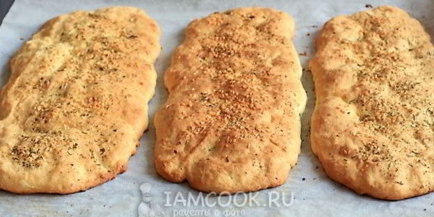 лепешки на кефире в духовке