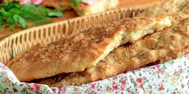 лепешки на кефире в духовке