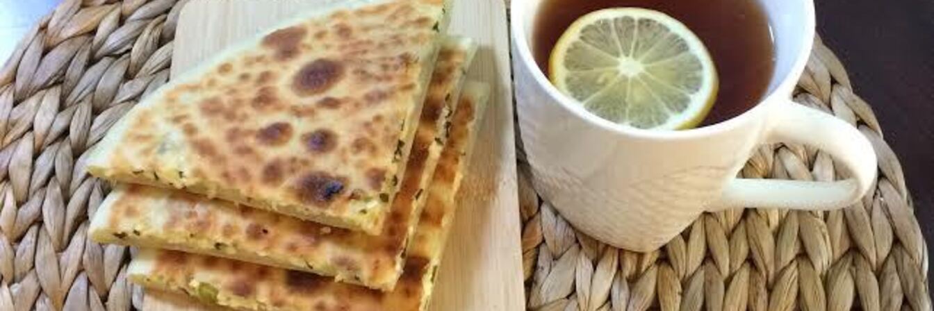 Лепешки с ароматной начинкой