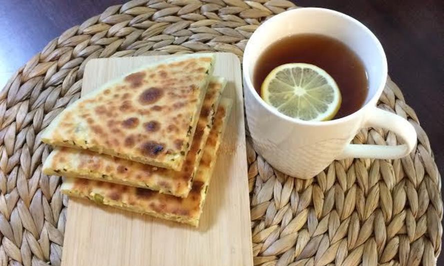 Рецепт лепешек с ароматной начинкой