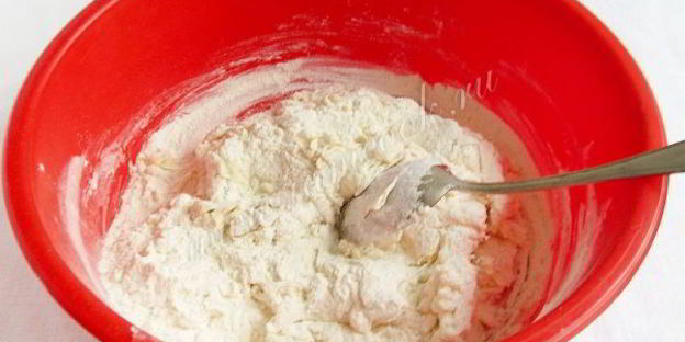 лепешки с брынзой и зеленью