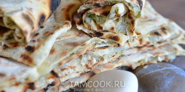 лепешки с картошкой