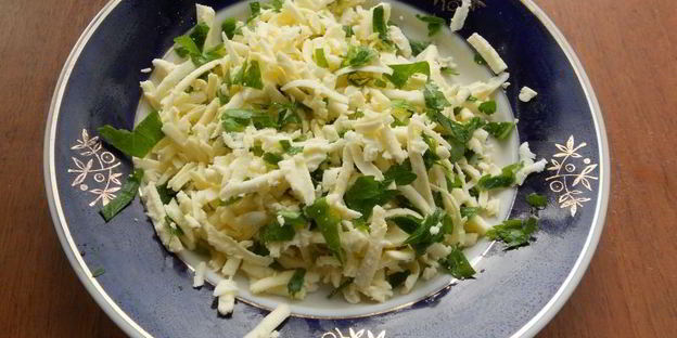 лепешки с куриным фаршем и брынзой