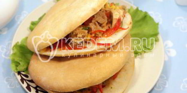 лепешки с начинкой