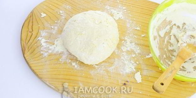 лепешки с сыром и ветчиной на сковороде