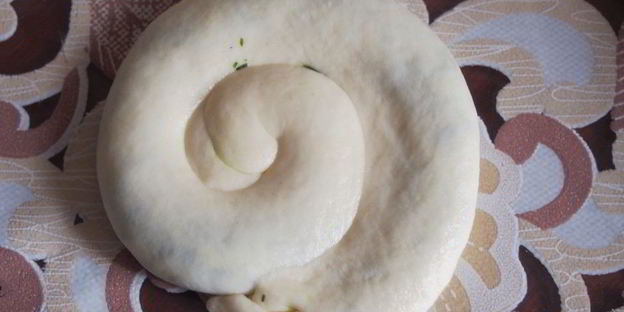 лепешки с зеленью