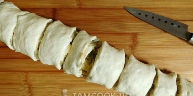 луковая лепешка в духовке