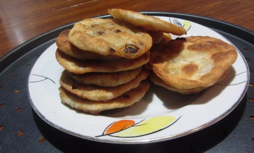 Рецепт луковых лепешек